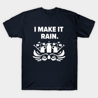 Watering Day Plant Humor Collection T-Shirt